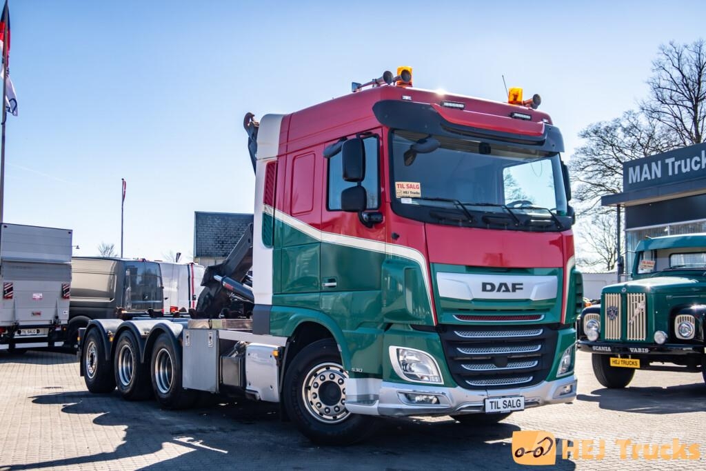 DAF XF 530 8x4/4 m. Kroghejs Vinçli kamyonlar
