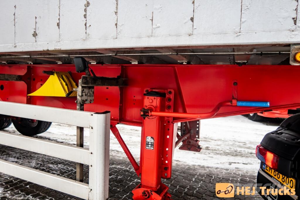 HK TIPPER 4. Aks. Alutiptrailer m. Nedfældbare side & Man. P Bañera