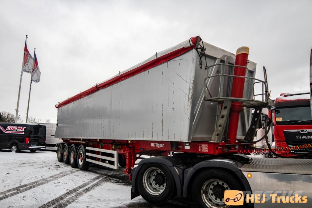 HK TIPPER 4. Aks. Alutiptrailer m. Nedfældbare side & Man. P Bañera