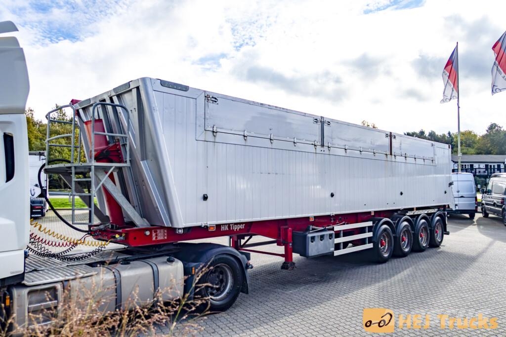 Kel-Berg HK Tipper 4 Aks. Alutiptrailer m. Kornlem Самоскиди