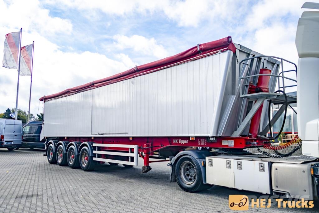 Kel-Berg HK Tipper 4 Aks. Alutiptrailer m. Kornlem Самоскиди