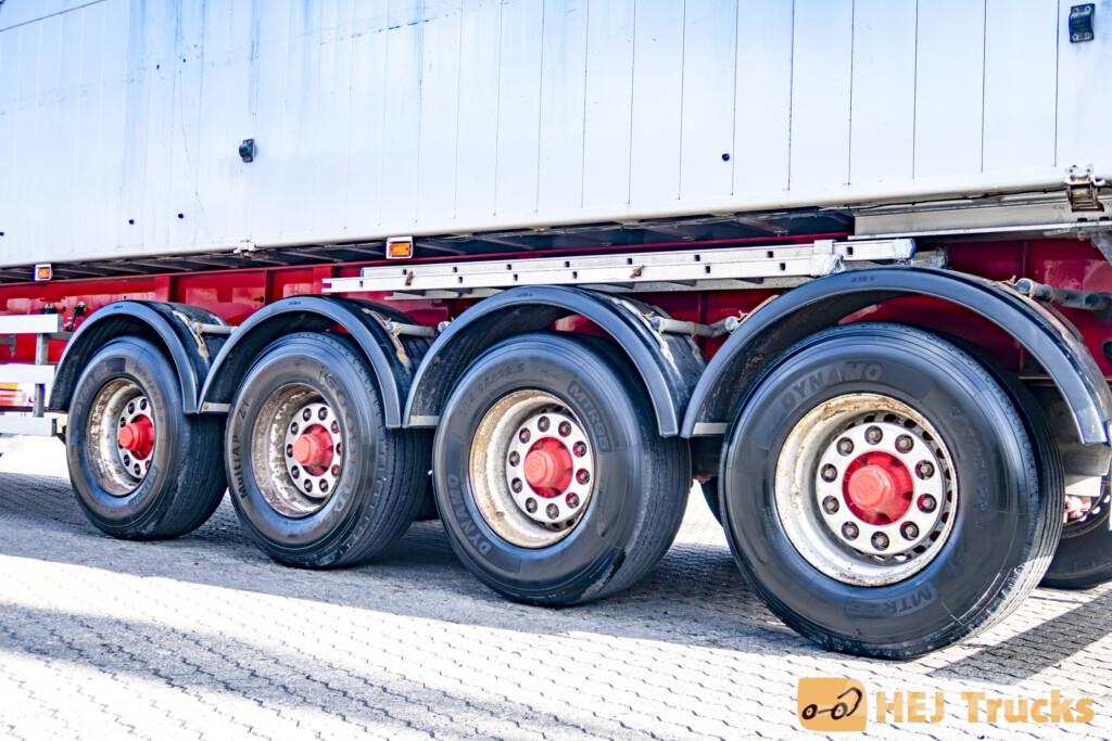 Kel-Berg HK Tipper 4 Aks. Alutiptrailer m. Kornlem Самоскиди