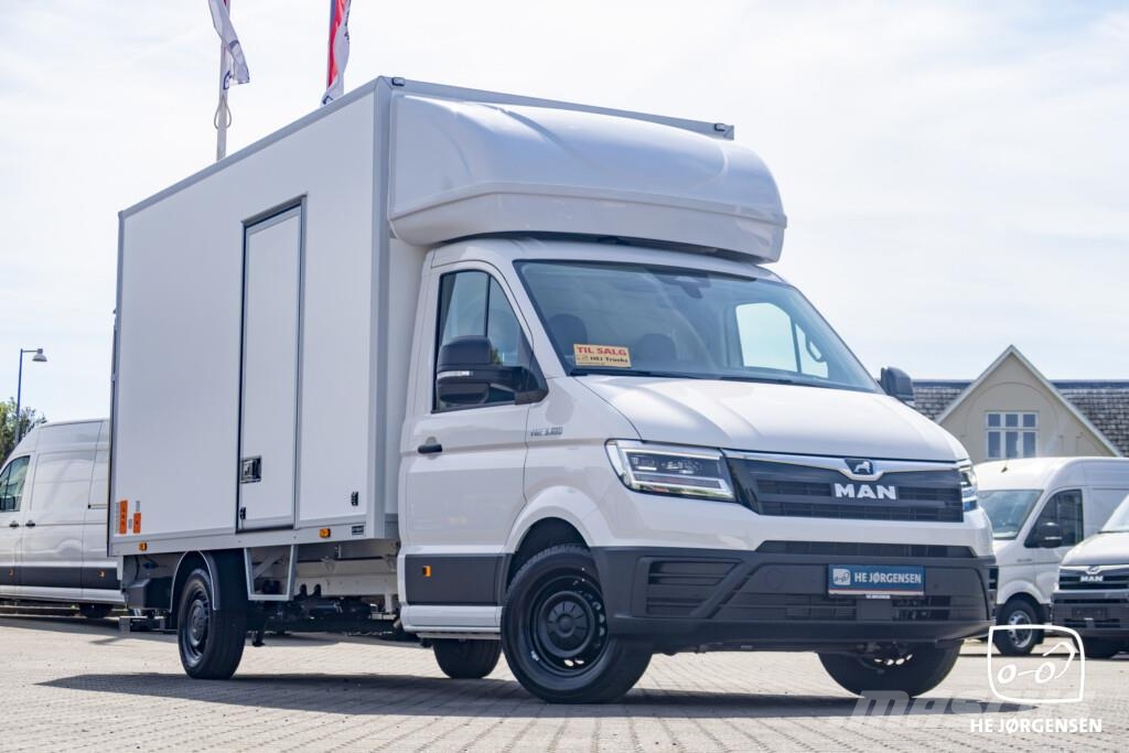 MAN TGE 3.180 L4 M. BOX/LIFT (8-pallers) هيكل صندوقي