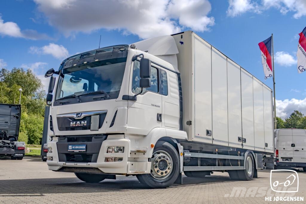 MAN TGM 18.290 4x2 LL Box/Lift m. Foldedøre (18-paller Sanduk kamioni