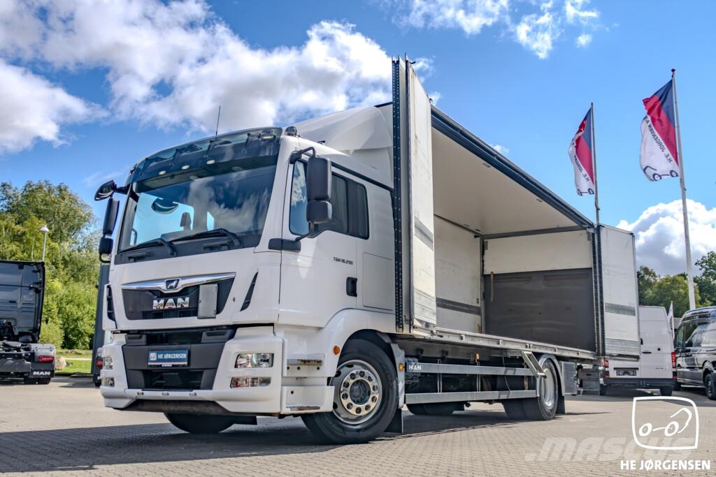 MAN TGM 18.290 4x2 LL Box/Lift m. Foldedøre (18-paller Sanduk kamioni