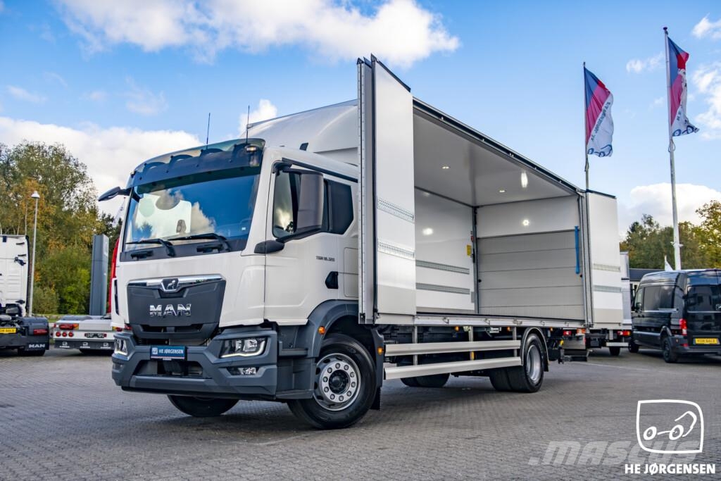 MAN TGM 18.320 4x2 LL CH Box/Lift m. Foldedøre (18-pal Фургони
