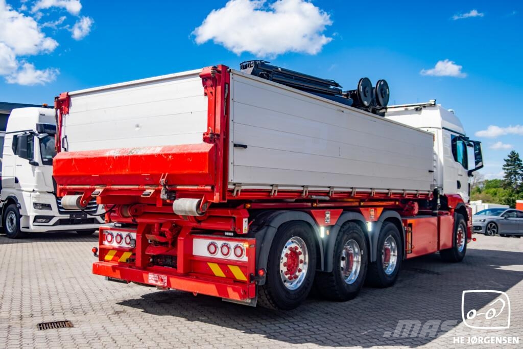 MAN TGS 35.510 8x4-4 BL CH m. Wirehejs/Kran (HMF 2820K Kranwagen