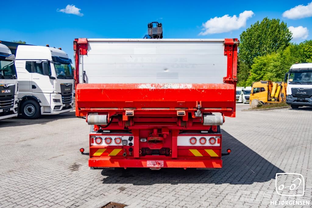 MAN TGS 35.510 8x4-4 BL CH m. Wirehejs/Kran (HMF 2820K Kranwagen