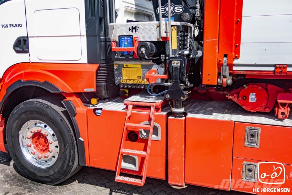 MAN TGS 35.510 8x4-4 BL CH m. Wirehejs/Kran (HMF 2820K Kranwagen