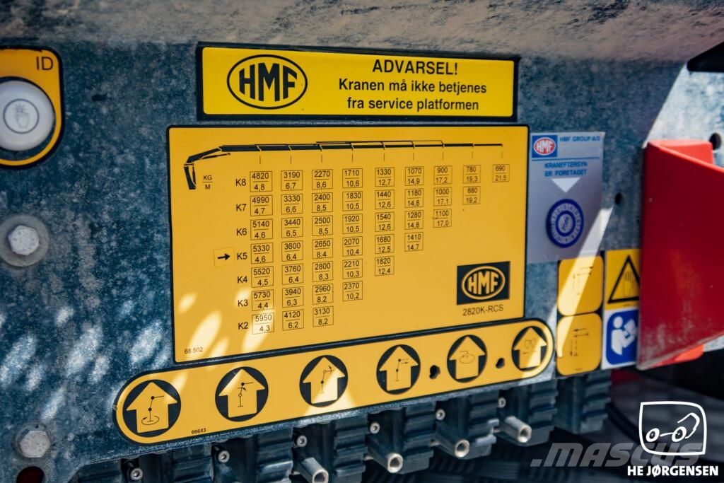 MAN TGS 35.510 8x4-4 BL CH m. Wirehejs/Kran (HMF 2820K Kranwagen