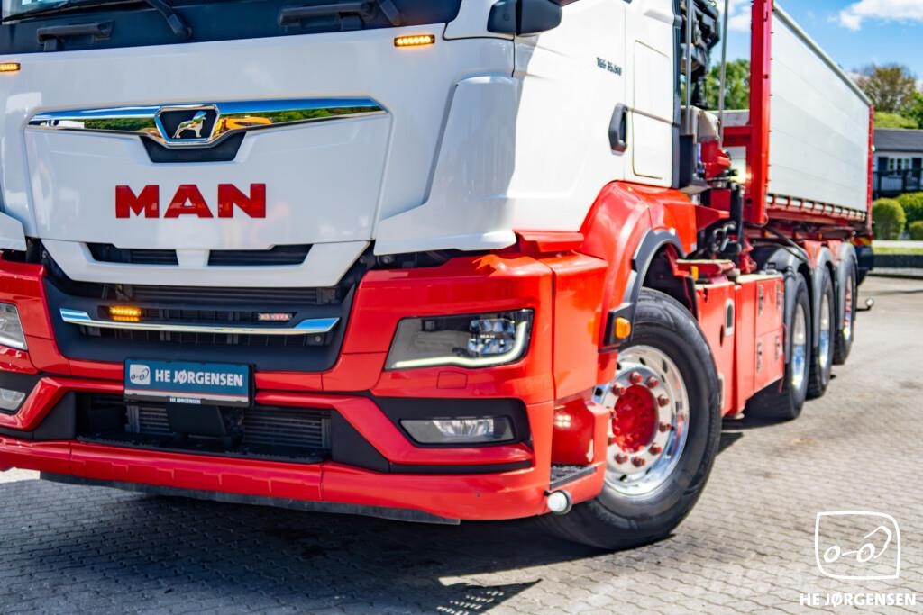 MAN TGS 35.510 8x4-4 BL CH m. Wirehejs/Kran (HMF 2820K Kranwagen