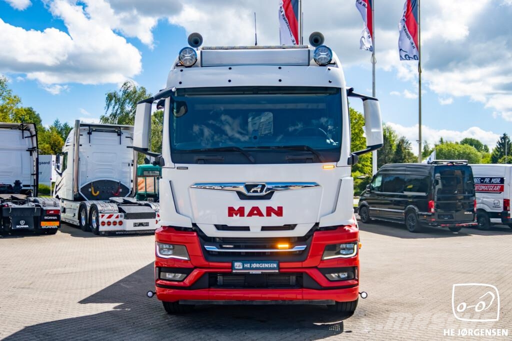 MAN TGS 35.510 8x4-4 BL CH m. Wirehejs/Kran (HMF 2820K Kranwagen