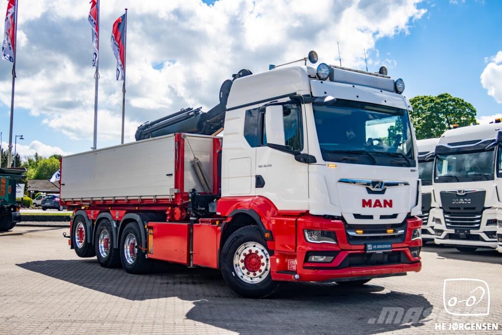 MAN TGS 35.510 8x4-4 BL CH m. Wirehejs/Kran (HMF 2820K Kranwagen