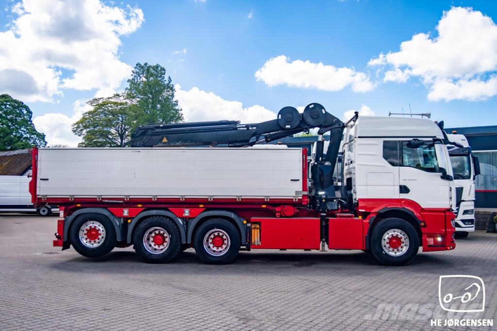 MAN TGS 35.510 8x4-4 BL CH m. Wirehejs/Kran (HMF 2820K Kranwagen