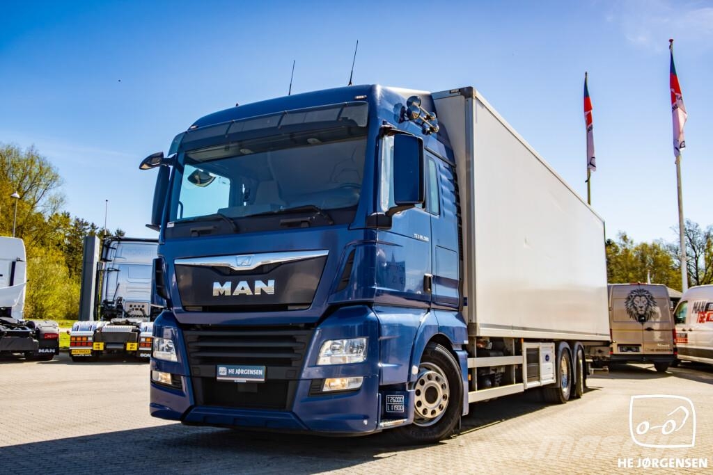 MAN TGX 26.500 6x2*4 LL m. Box/Lift Kølebil (23-paller Bakwagens met gesloten opbouw