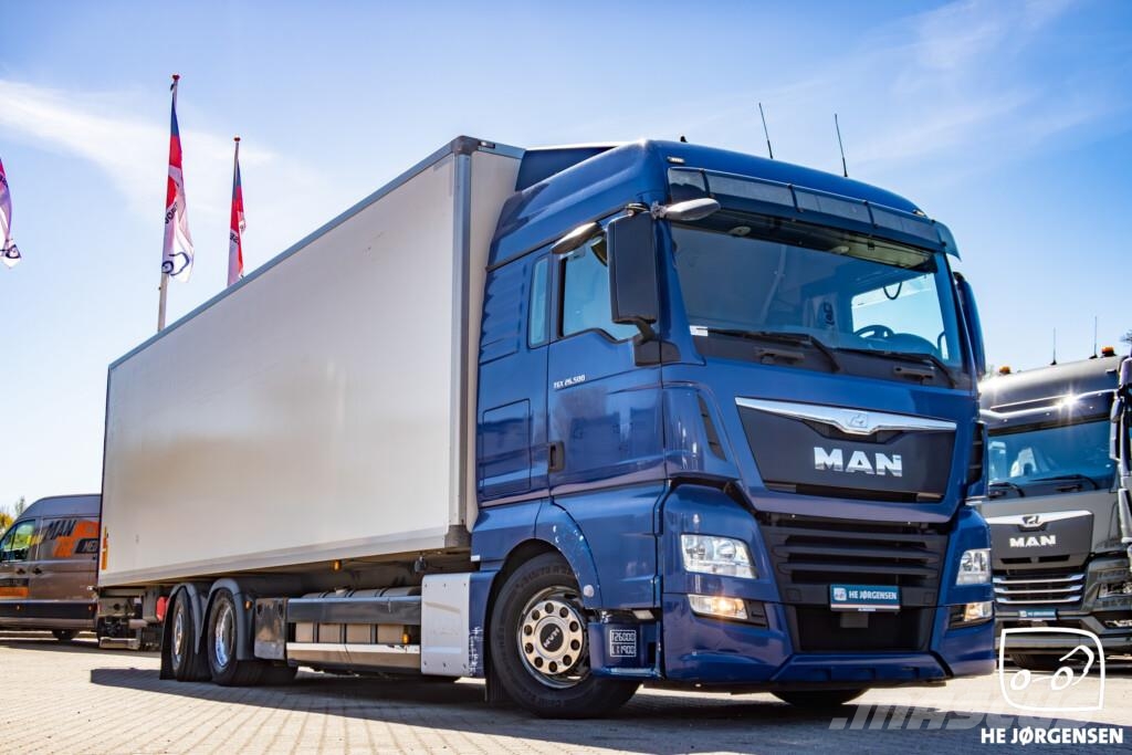 MAN TGX 26.500 6x2*4 LL m. Box/Lift Kølebil (23-paller Bakwagens met gesloten opbouw