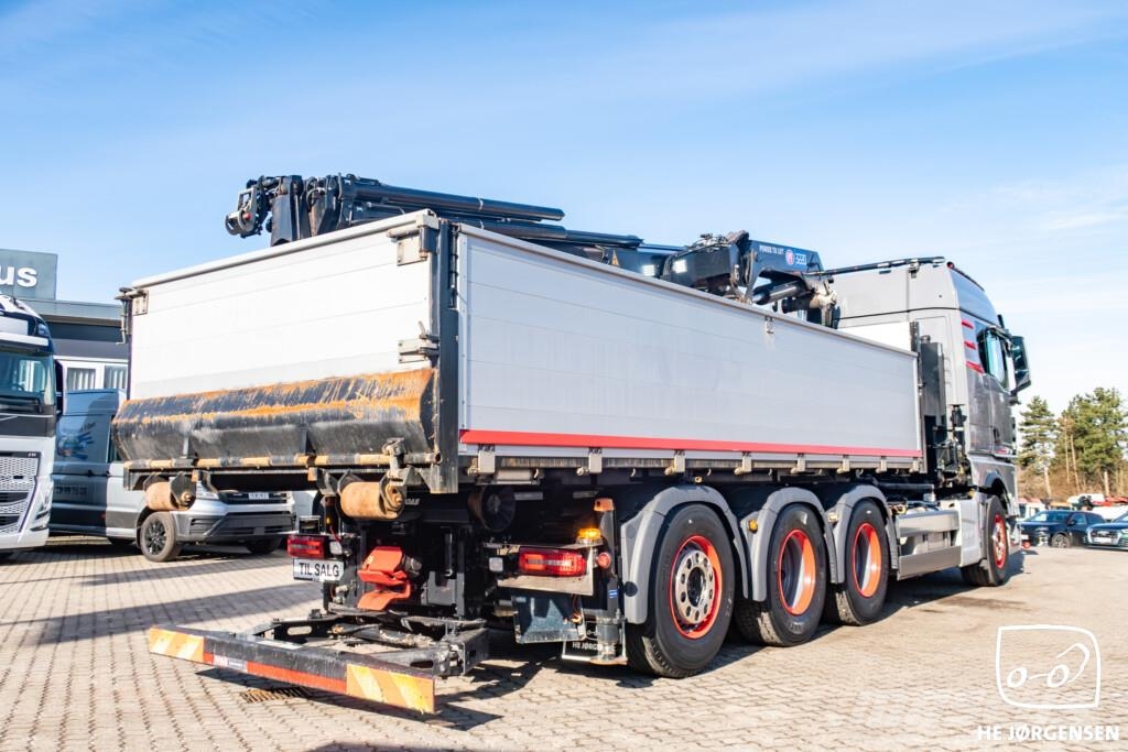 MAN TGX 35.510 8X4/4 BL CH m. Kroghejs/Kran (HMF 3220K Camiones polibrazo