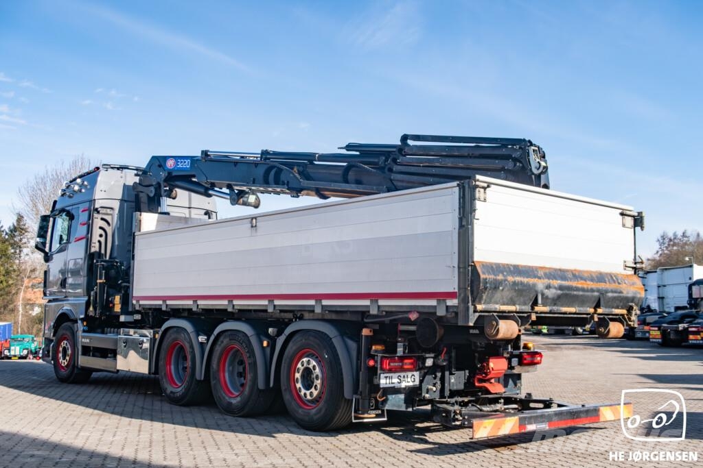 MAN TGX 35.510 8X4/4 BL CH m. Kroghejs/Kran (HMF 3220K Camiones polibrazo