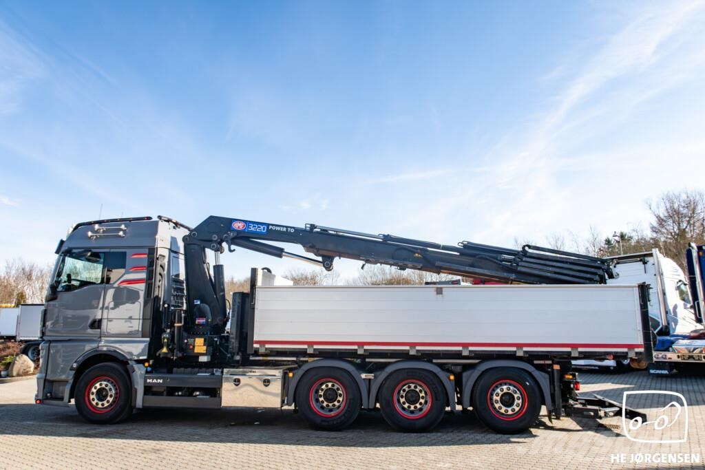 MAN TGX 35.510 8X4/4 BL CH m. Kroghejs/Kran (HMF 3220K Camiones polibrazo
