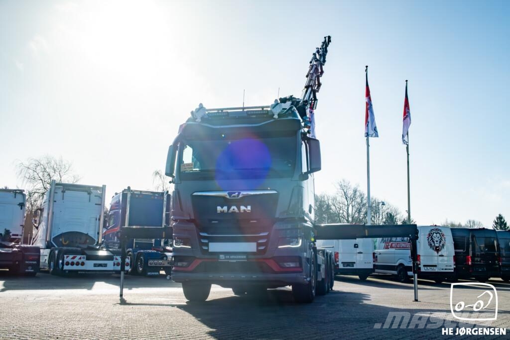 MAN TGX 35.510 8X4/4 BL CH m. Kroghejs/Kran (HMF 3220K Camiones polibrazo