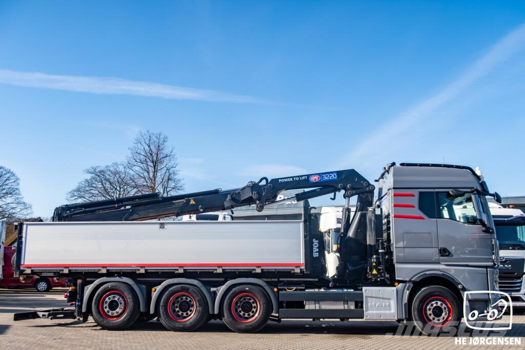 MAN TGX 35.510 8X4/4 BL CH m. Kroghejs/Kran (HMF 3220K Camiones polibrazo