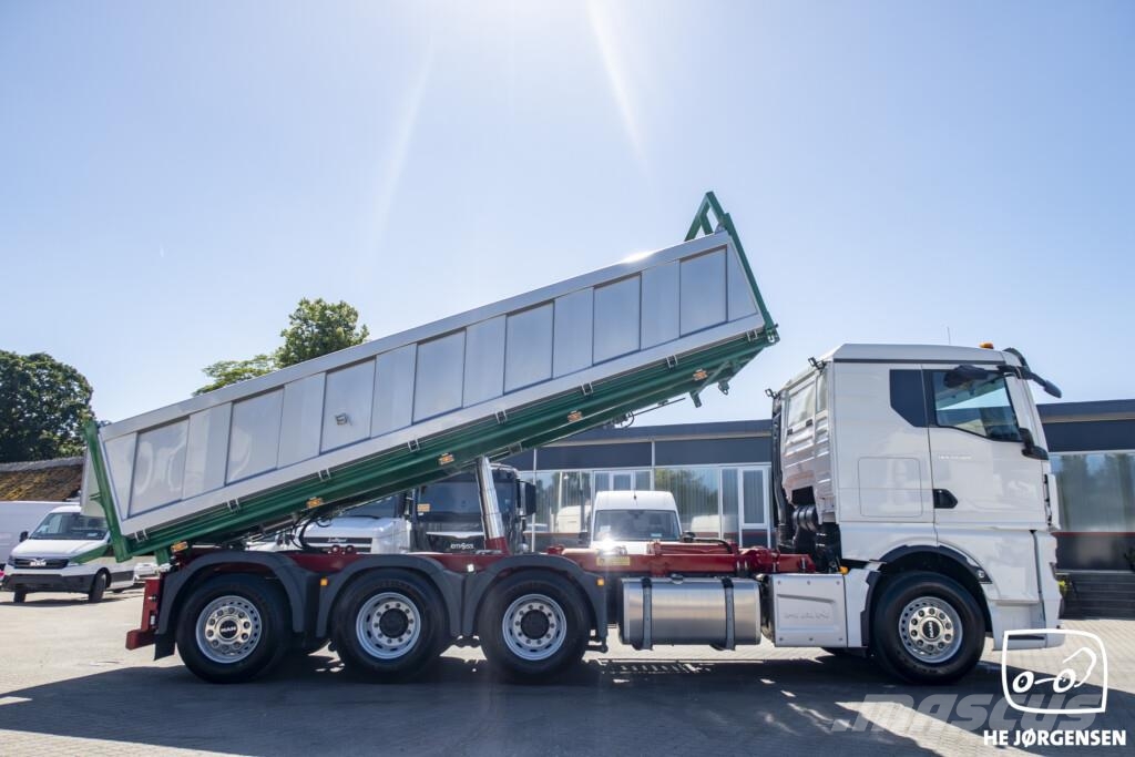 MAN TGX 35.520 8x4-4 BL CH m. 3-vejs Tiplad Ostali kamioni