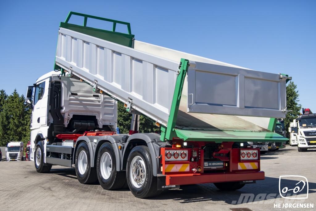 MAN TGX 35.520 8x4-4 BL CH m. 3-vejs Tiplad Ostali kamioni