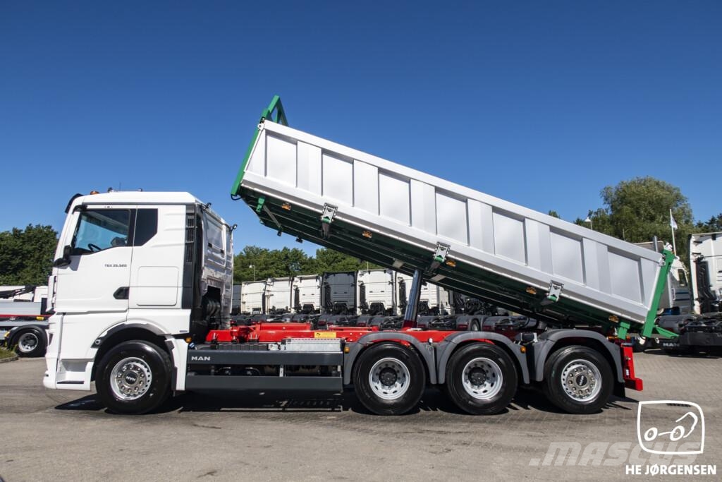 MAN TGX 35.520 8x4-4 BL CH m. 3-vejs Tiplad Ostali kamioni