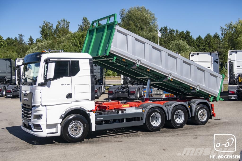 MAN TGX 35.520 8x4-4 BL CH m. 3-vejs Tiplad Ostali kamioni