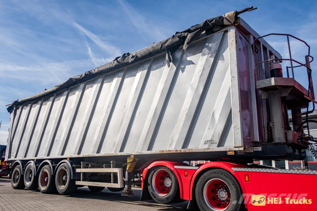 MTDK 4 Aks. Stål Tiptrailer m. Man. Presenning (71 m3) Kipper