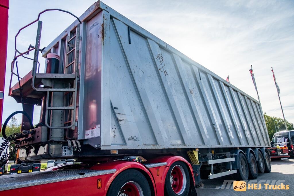 MTDK 4 Aks. Stål Tiptrailer m. Man. Presenning (71 m3) Kipper
