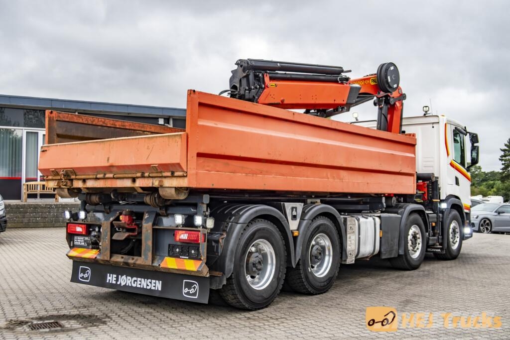 Scania G500 B8x4NB m. Wirehejs/Kran (Palfinger PK 26002 E Camiones grúa