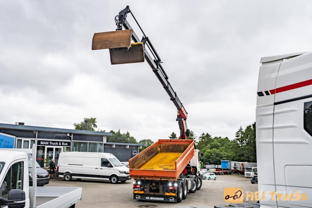 Scania G500 B8x4NB m. Wirehejs/Kran (Palfinger PK 26002 E Camiones grúa