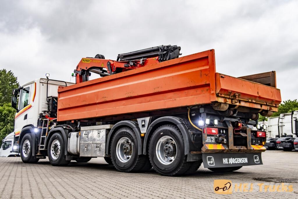 Scania G500 B8x4NB m. Wirehejs/Kran (Palfinger PK 26002 E Camiones grúa