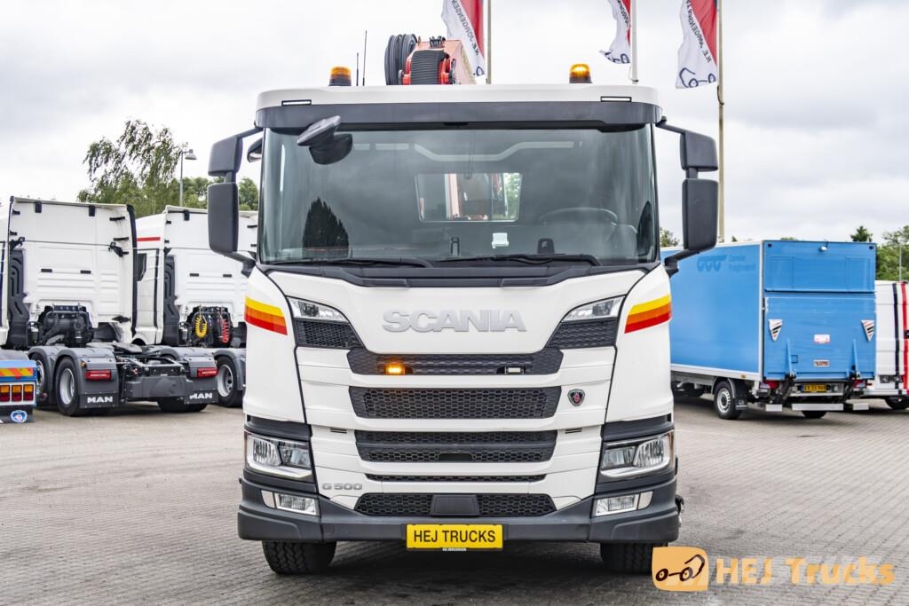 Scania G500 B8x4NB m. Wirehejs/Kran (Palfinger PK 26002 E Camiones grúa