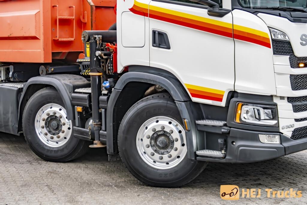 Scania G500 B8x4NB m. Wirehejs/Kran (Palfinger PK 26002 E Camiones grúa