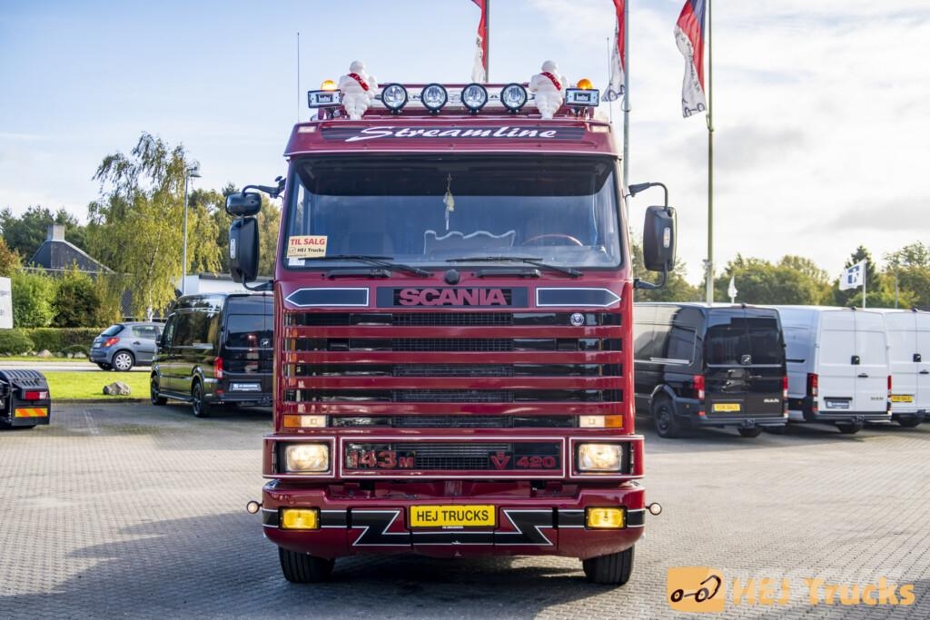 Scania R143 V8 MA6x2/4L m. Hydraulik Tegljači