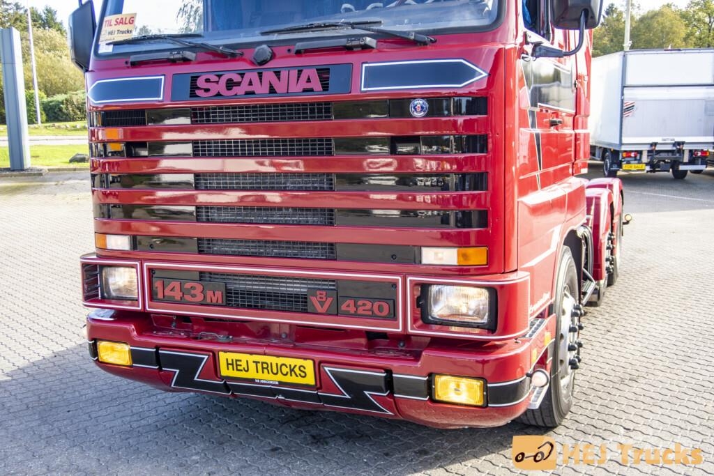 Scania R143 V8 MA6x2/4L m. Hydraulik Tegljači