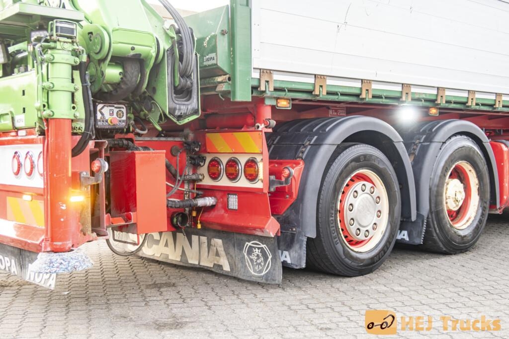 Scania R500 B8x2*6NB m. Tip/Kran (HIAB X-Hipro 232) Araç üzeri vinçler