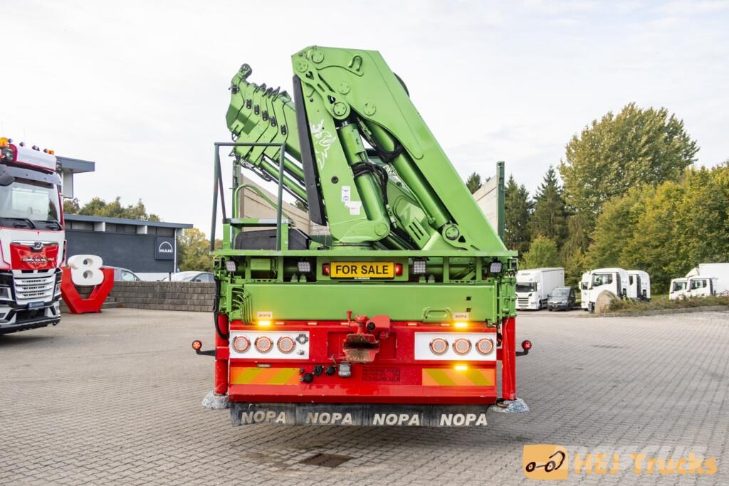 Scania R500 B8x2*6NB m. Tip/Kran (HIAB X-Hipro 232) Araç üzeri vinçler