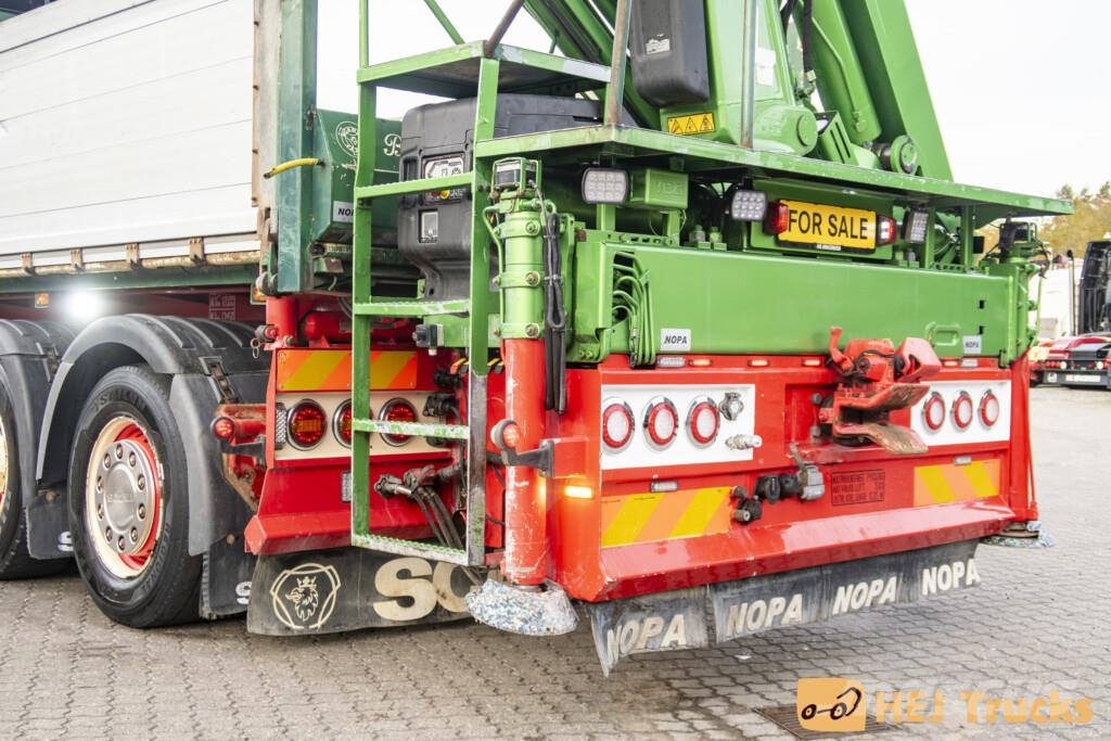 Scania R500 B8x2*6NB m. Tip/Kran (HIAB X-Hipro 232) Araç üzeri vinçler