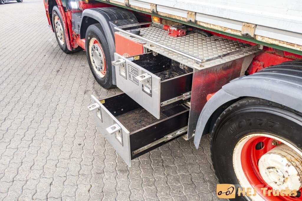 Scania R500 B8x2*6NB m. Tip/Kran (HIAB X-Hipro 232) Araç üzeri vinçler
