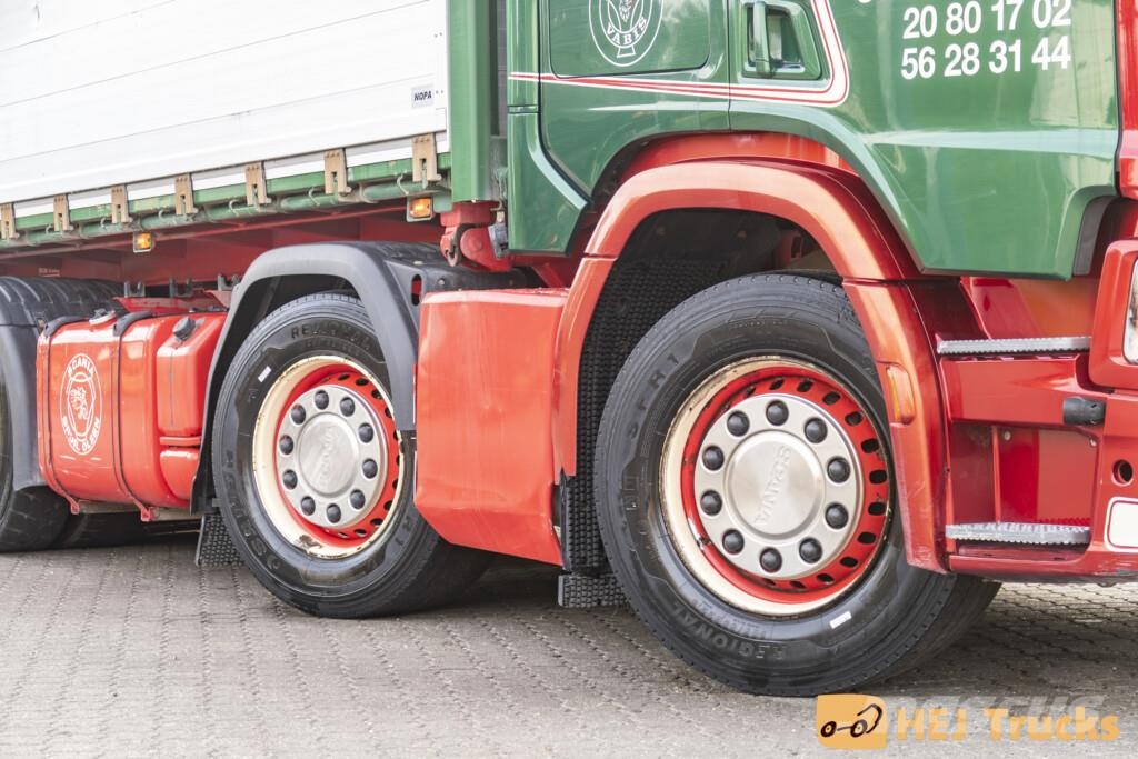 Scania R500 B8x2*6NB m. Tip/Kran (HIAB X-Hipro 232) Araç üzeri vinçler