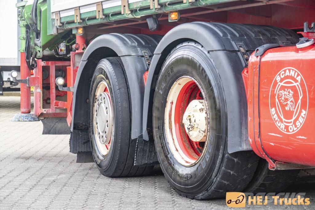 Scania R500 B8x2*6NB m. Tip/Kran (HIAB X-Hipro 232) Araç üzeri vinçler