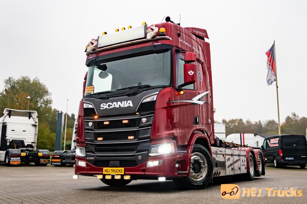 Scania R580 B6x2*4NB m. Wirehejs شاحنات أخرى