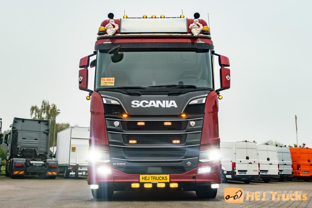 Scania R580 B6x2*4NB m. Wirehejs شاحنات أخرى