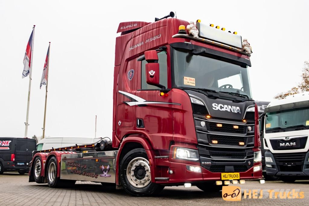 Scania R580 B6x2*4NB m. Wirehejs شاحنات أخرى