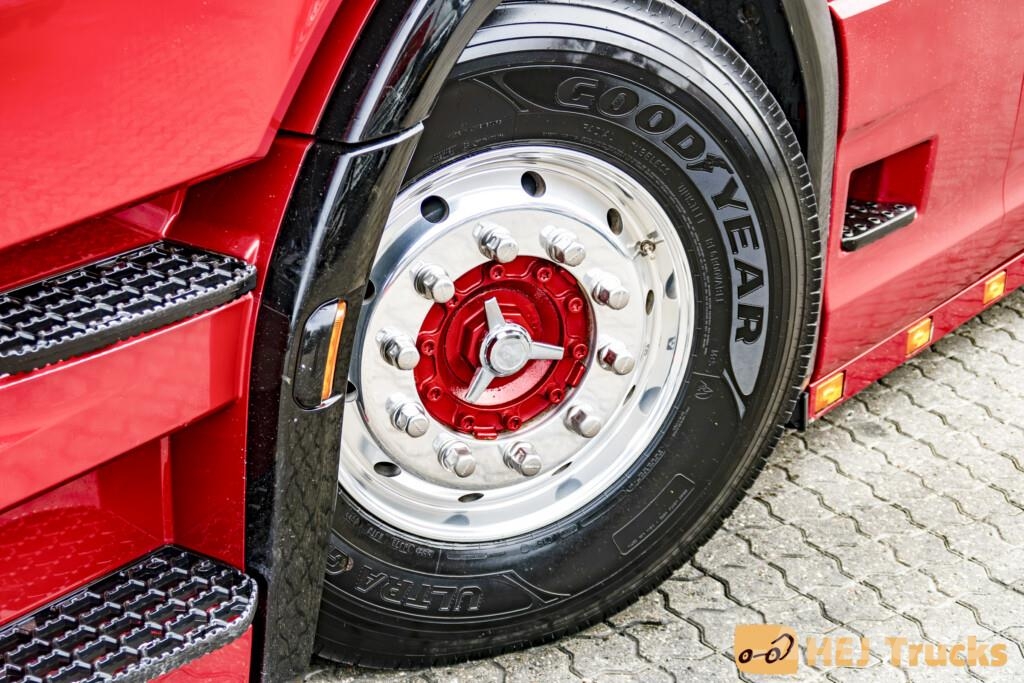 Scania R660 V8 A6x2NB Black Ruby Edition Tegljači