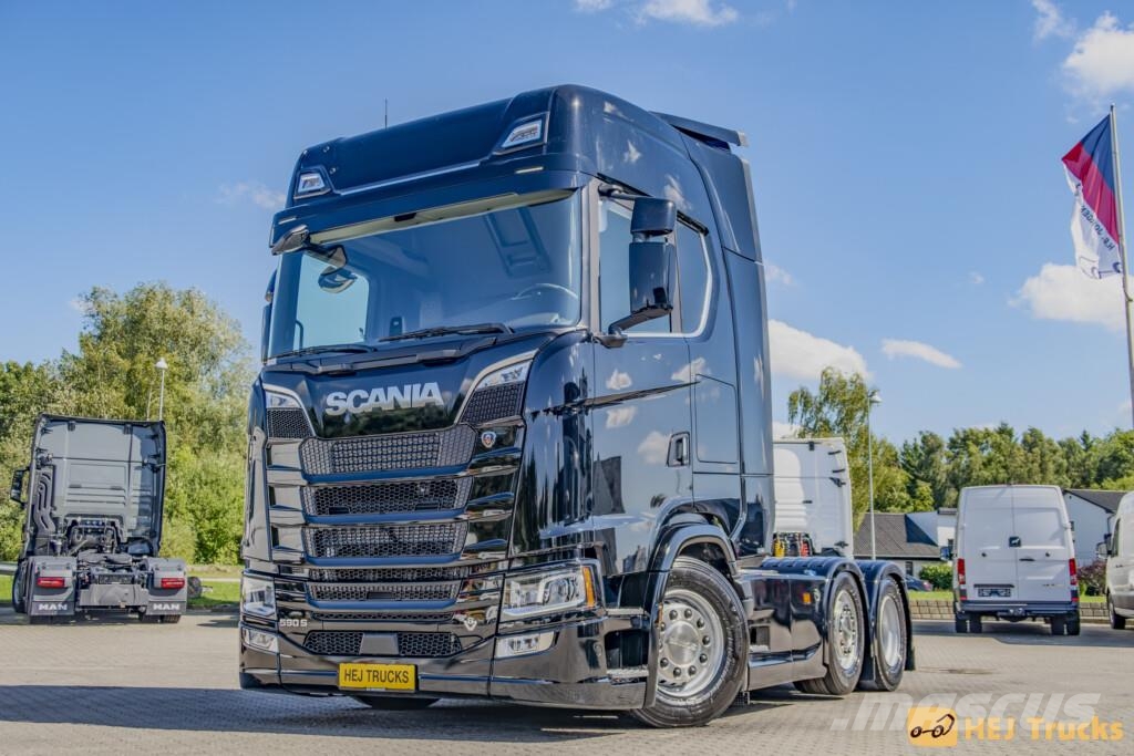 Scania S590 A6x2/4NB |Retarder|Full air|V8|Aircooler| Τράκτορες