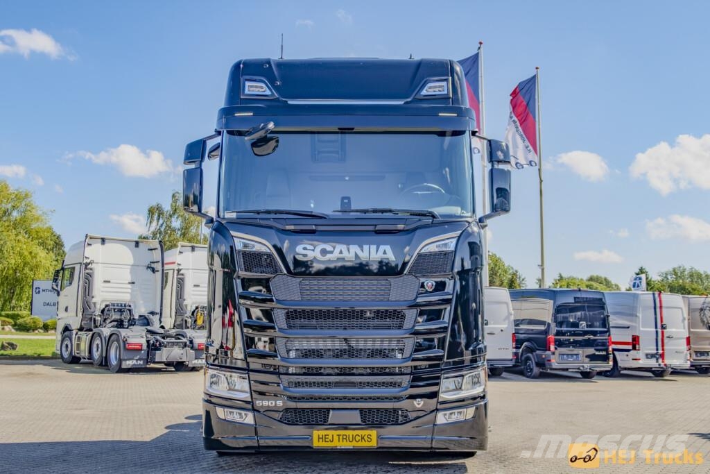 Scania S590 A6x2/4NB |Retarder|Full air|V8|Aircooler| Τράκτορες